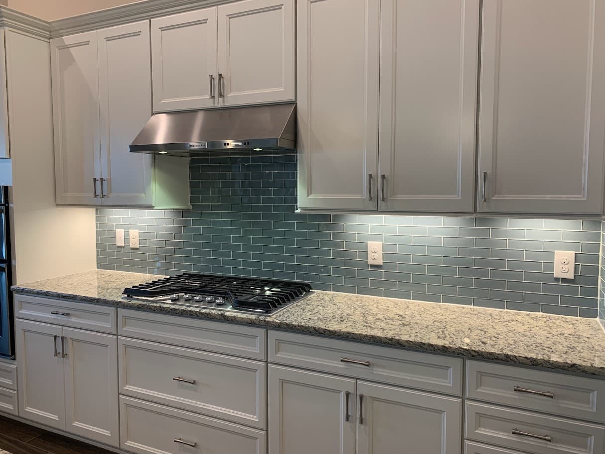 Kitchen Backsplash Install