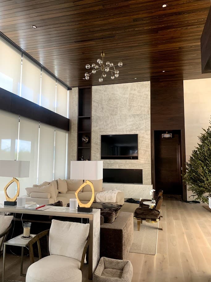 Custom Fireplace Wall