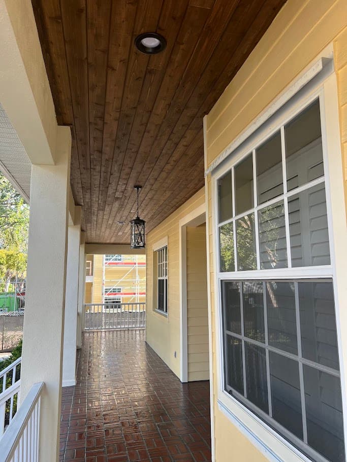 Front Porch Ceiling