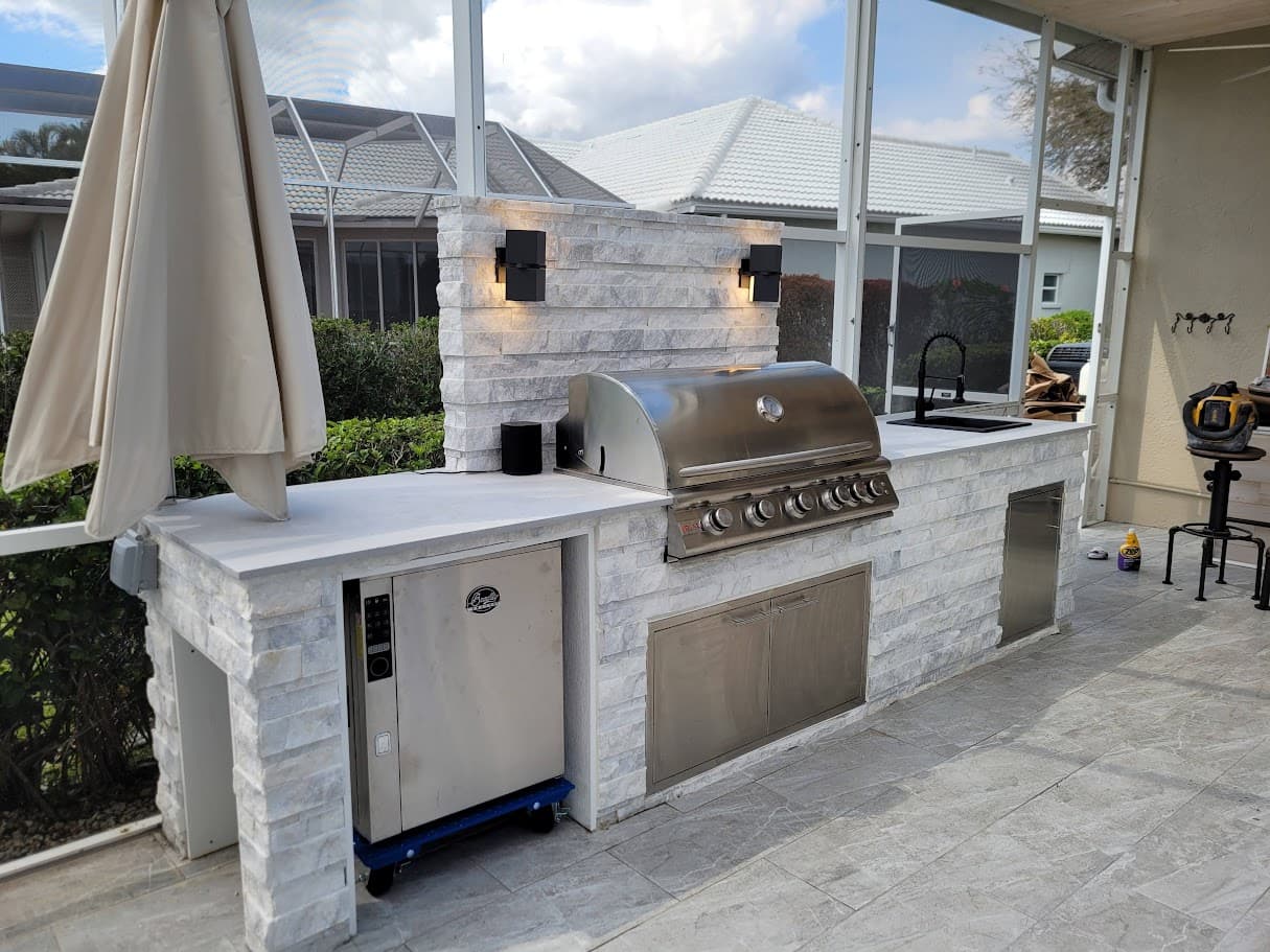 Outdoor Kitchen Build