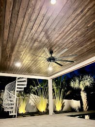 Porch Night Ambiance